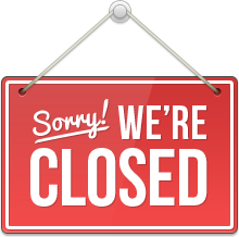 We´re Closed
